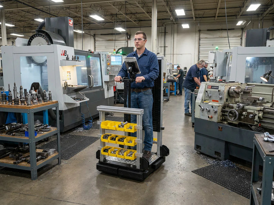 Two 36V packs included — one runs while the other charges